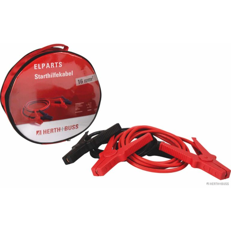 [52.289.848] Starterkabel 16 qmm² / 3 m / Ladezange 220 Amp vollisoliert