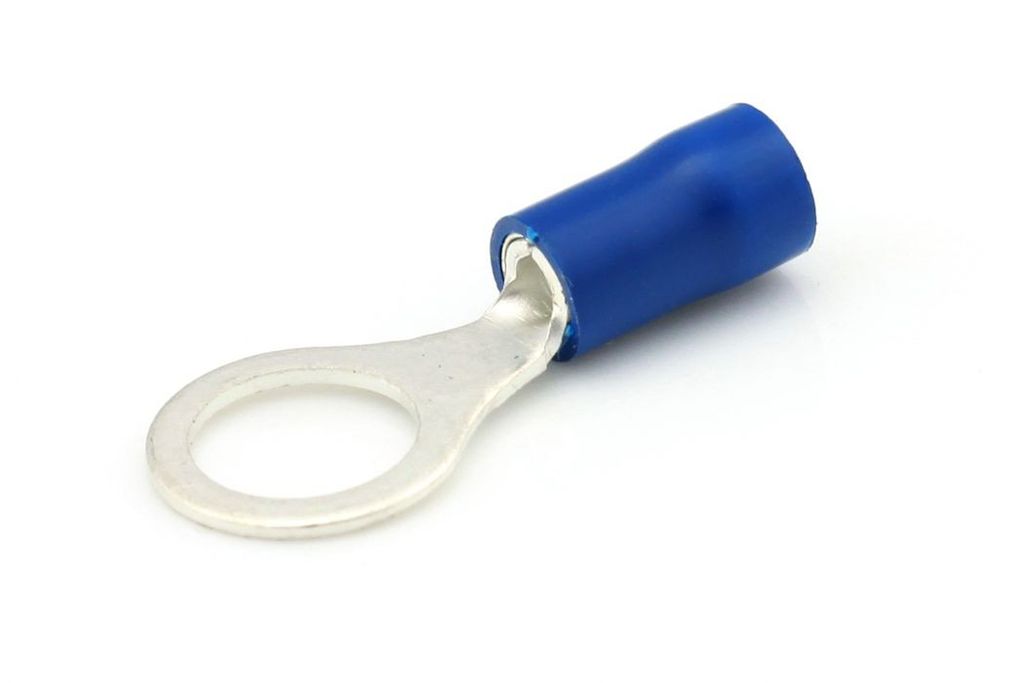 Quetschverb. 1.5 - 2.5 mm², M8 blau, DIN/ISO 46237