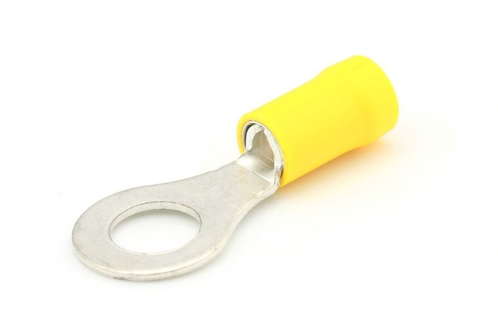 Cosses isolés 4.0 - 6.0 M8 jaune
