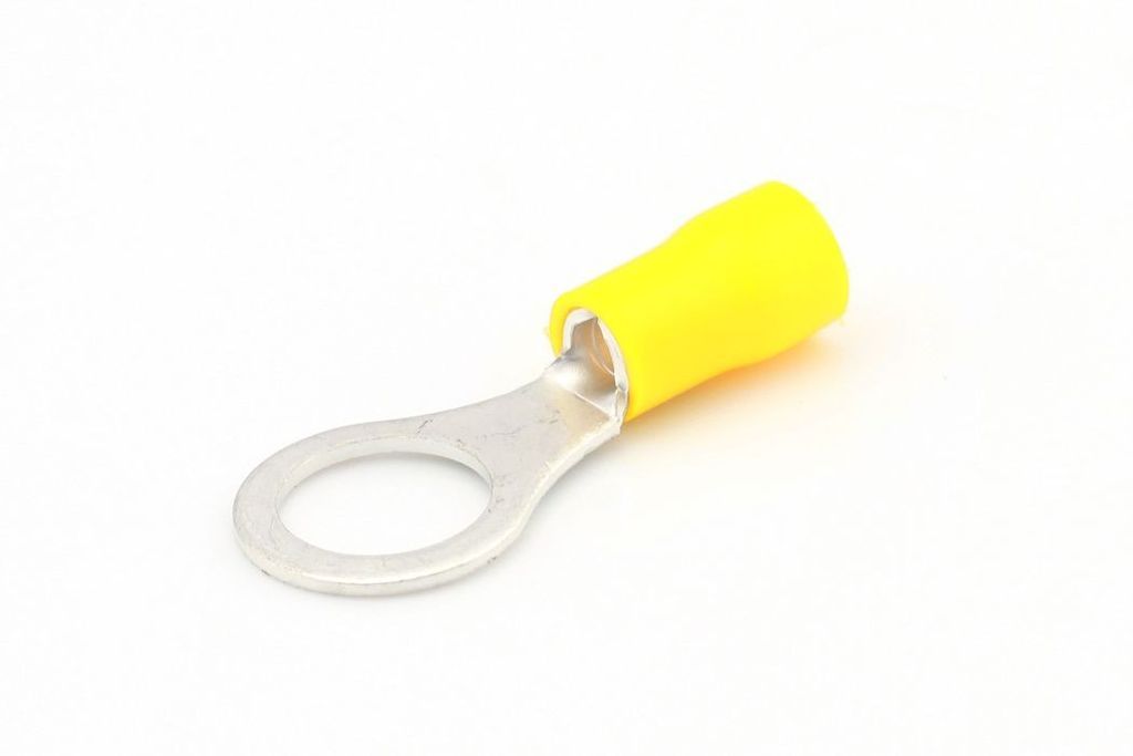 Quetschverb. 4.0 - 6.0 mm², M10 gelb, DIN/ISO 46237