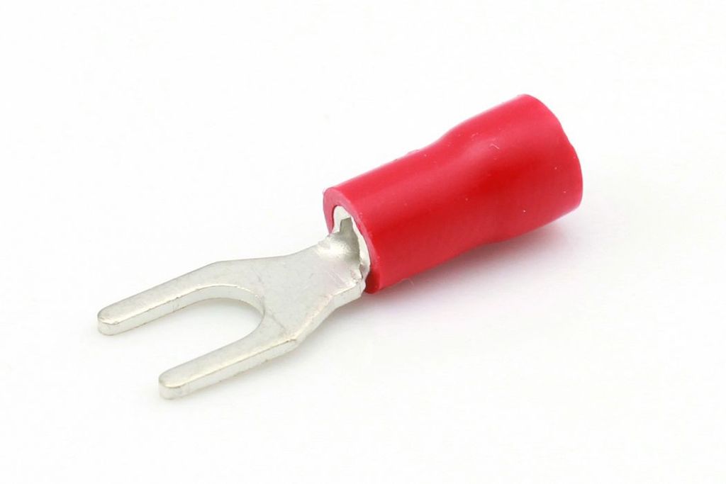 [A.252.212] Quetschverbinder, 0.5 - 1.0 mm², M4 rot, DIN/ISO 46237