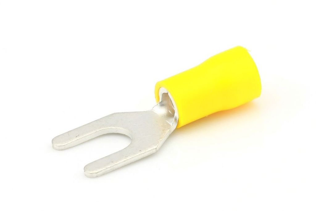 [A.252.261] Quetschverb. 4.0 - 6.0 mm², M6 gelb, DIN/ISO 46237