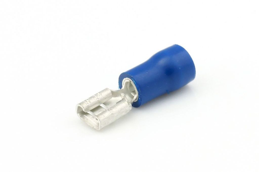 [A.252.507] Cosses isolés 1.5 - 2.5 4.8mm bleu