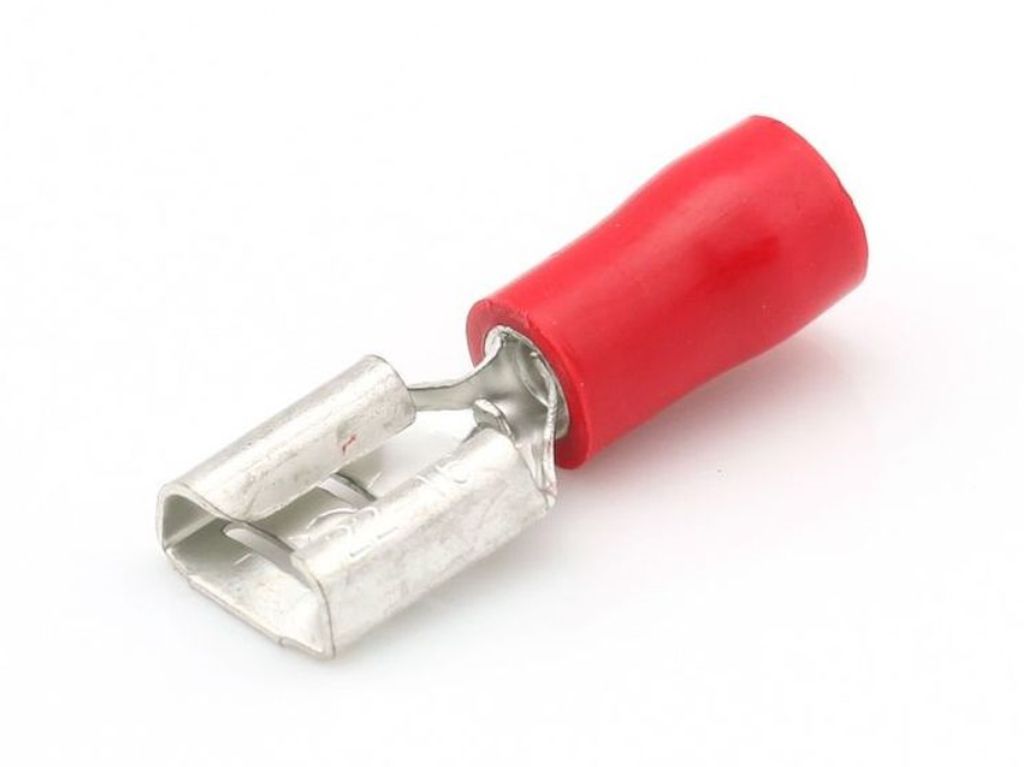 [A2525102] Connecteur à sertir, 0.5 - 1.0 mm², rouge, DIN/ISO 46245
