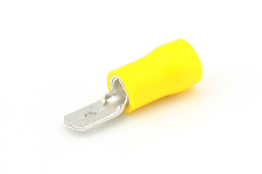 Quetschverbinder, 4.0 - 6.0 mm², gelb, DIN/ISO 46245
