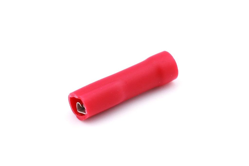 Quetschverbinder, 0.5 - 1.0 mm², rot, DIN/ISO 46245