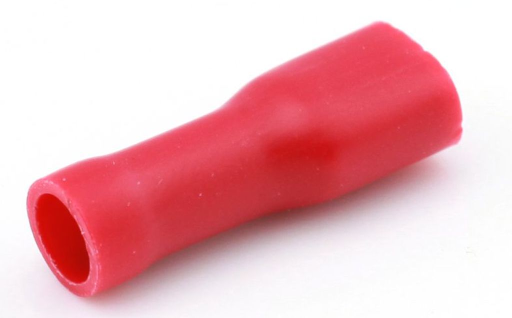 Connecteur à sertir, 0.5 - 1.5 mm², rouge, DIN/ISO 46245