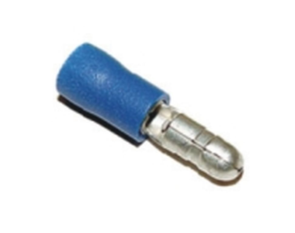 Cosses fourchues isolées 1 - 2.5  4mm bleu