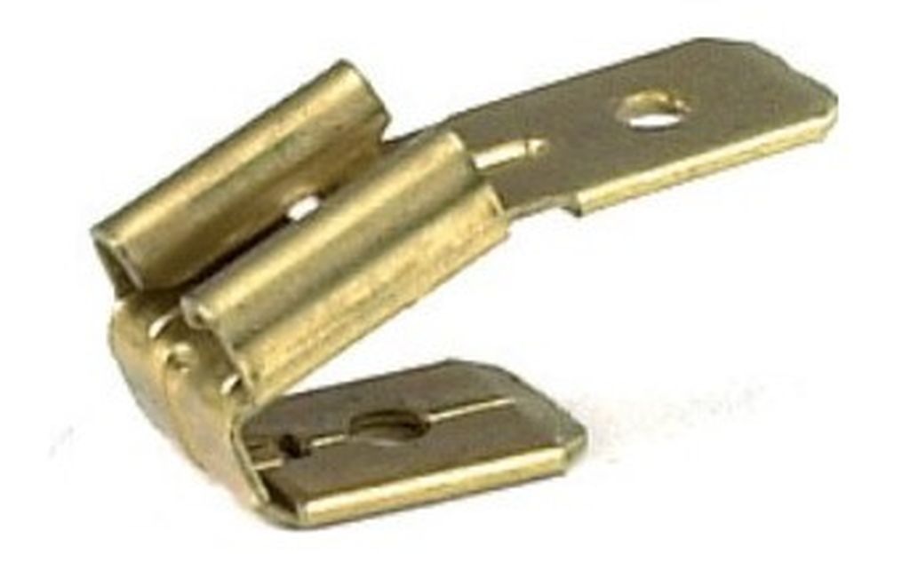 Cosses de câble tubolaires 6.3mm