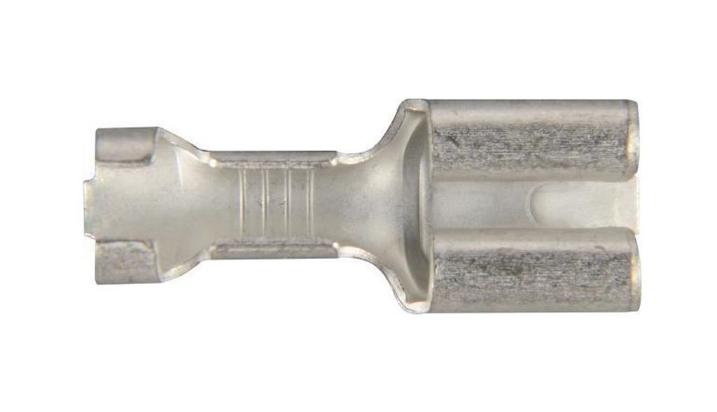 Cosses plate douille 1.5 - 2.5mm², enfichage 6.3 x 0.8mm