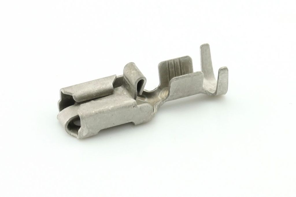 Flachsteckhülsen 2.5 - 6.0mm², B: 6.3 x 0.8mm
