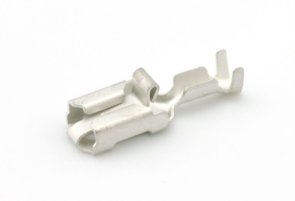 Douilles plates 0.5 - 1.5mm², L : 6.3 x 0.8mm