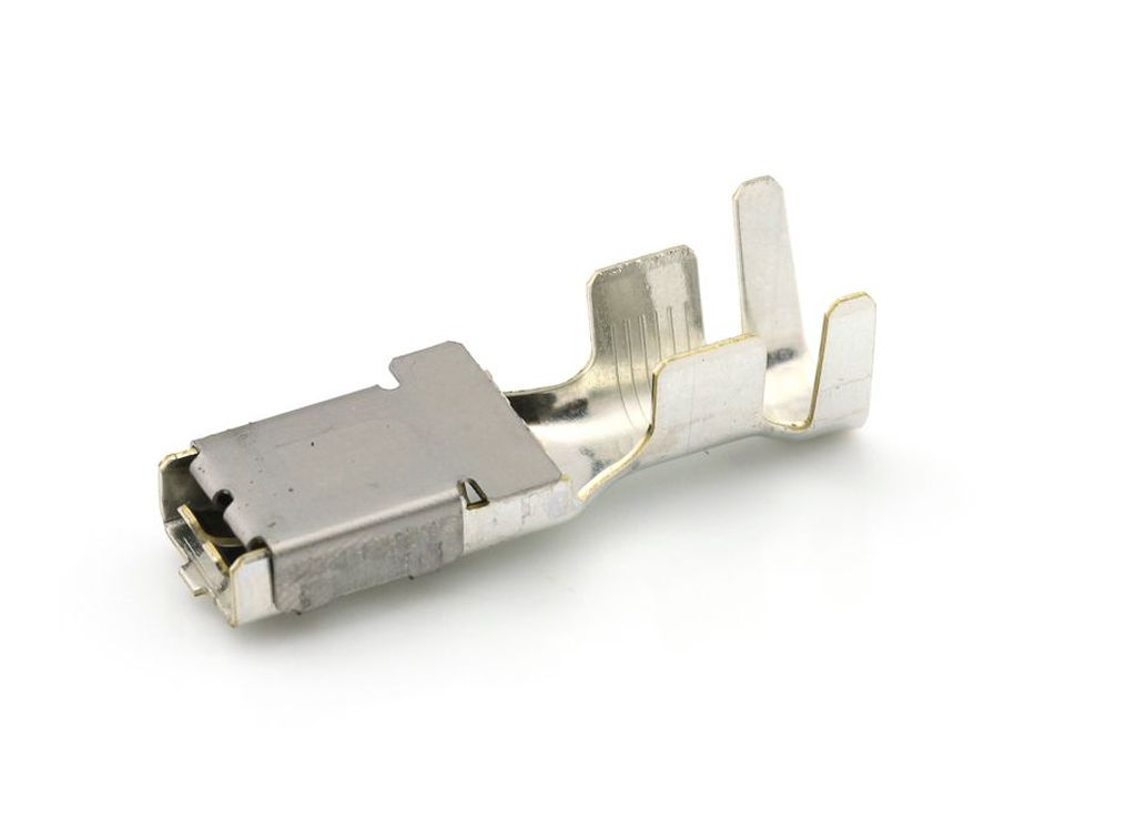 Flachsteckhülse 6 - 10mm²  verzinnt 10.3mm