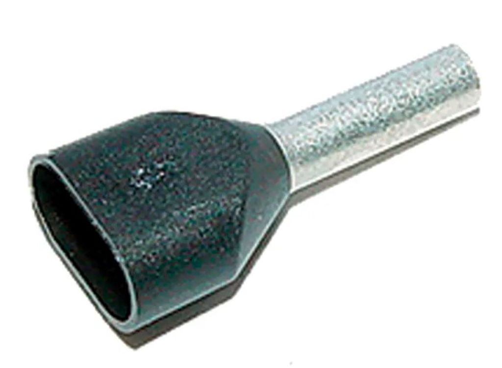 Embouts de fils TWIN isolés 2x 1.5mm² noir