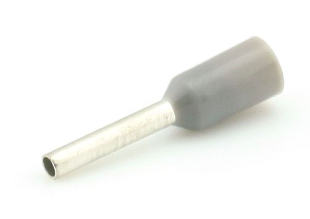 [50252180] Ader-Endhülsen isoliert 0.75mm²   grau, DIN - 46228