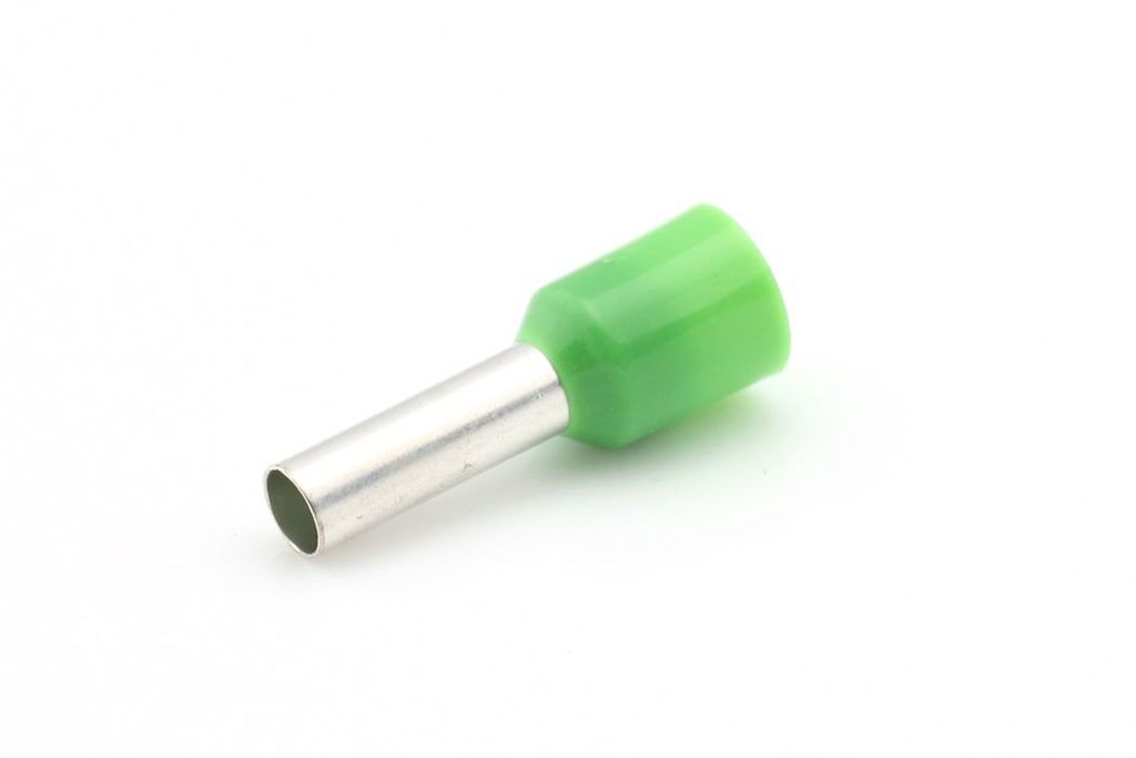 Ader-Endhülsen isoliert 6.0mm²  grün