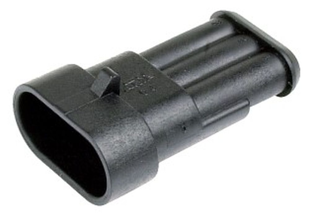 [50.290.837] AMP Superseal TE boîtier de connecteur mâle 3 voies