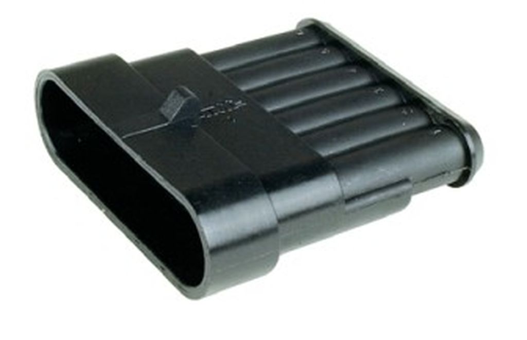 AMP Superseal TE Stiftgehäuse 6-polig