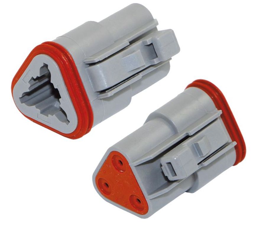 [17.407.000] Deutschstecker 3-pol (DT06-3S) ohne Pin !! IP68
