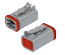 Connecteur mâle Deutsch à 4 broches (DT06-4S) sans broche !! IP68