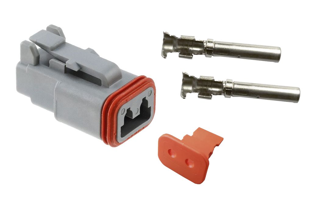 Deutschstecker Satz 2-pol  IP68