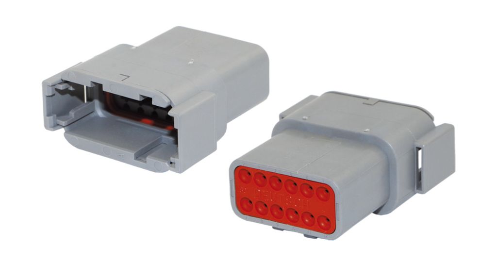 Prise allemande 12 pôles mini sans broche ! ! (DTM0412PA) IP68