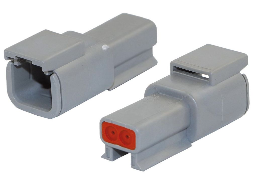 Deutschdose 2-pol  Mini ohne Pin!! (DTM04-2P) IP68