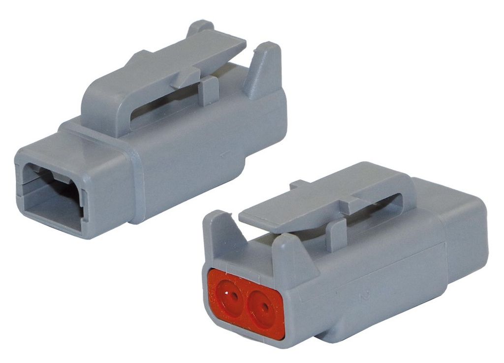 [17706000] Connecteur allemand à 2 pôles ( DTM06-2S ) sans broche ! IP68