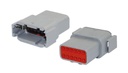 Deutschstecker 12-pol Mini ohne Pin !! (DTM0612SA) IP68
