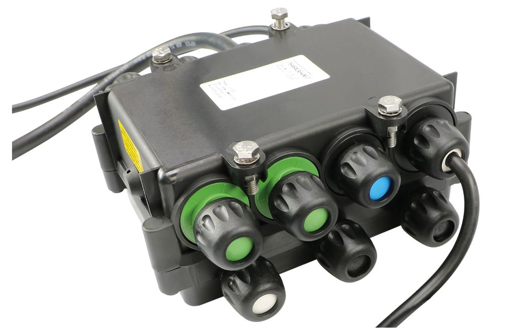 [766430007] Verteilerbox Aspöck ASS3 verkabelt 17pol 24V