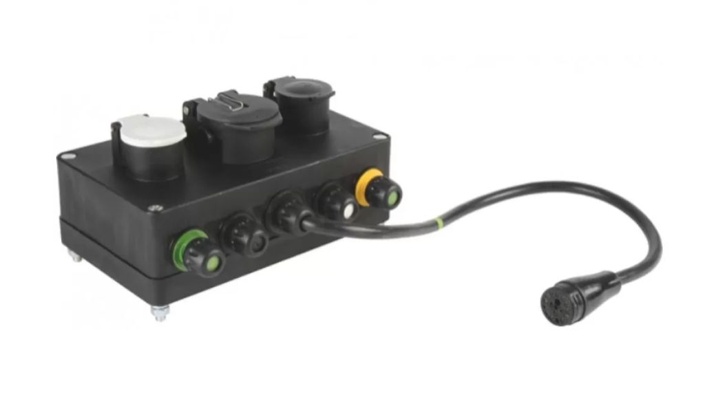 Répartiteur de prises Aspöck triple PVC