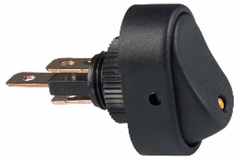 [E471T] Interrupteur à bascule on / off avec LED orange