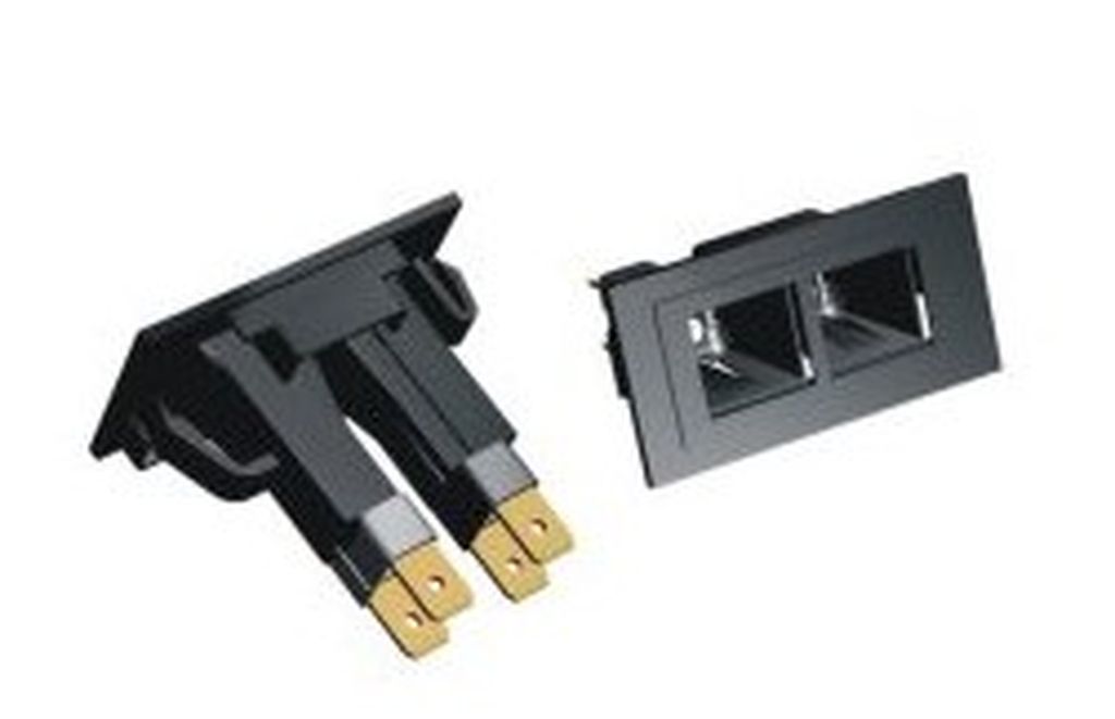 [611503] Doppelrahmen mit Kontrollleuchten 24V