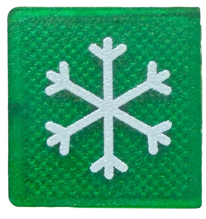 Emblème climatisation vert