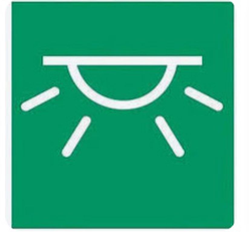 Rondelle symbole Hella, pour interrupteur