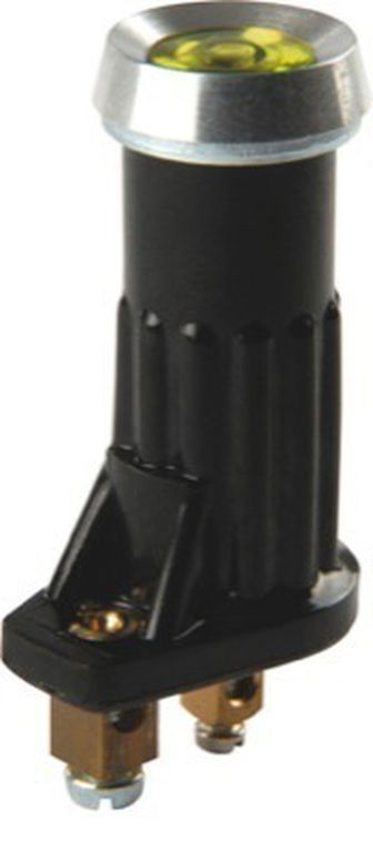 Lampe témoin jaune 12/24V