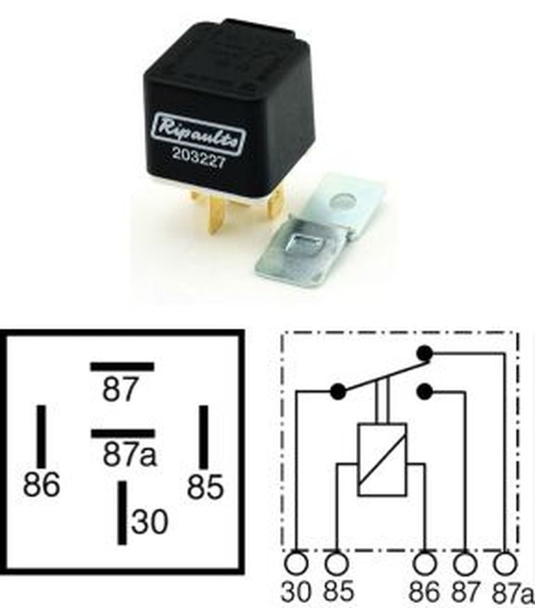 [75.615.150] Mini, Wechsler Relais 150, 12V / 40/30A