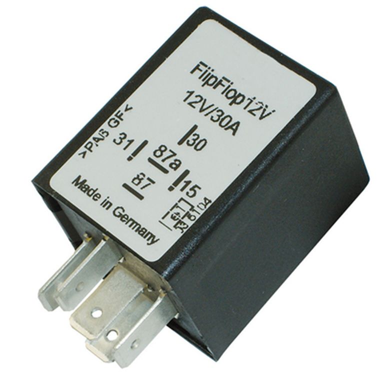 [75615412] Flip-Flop Schritt-Relais 30/20 Ampere, 12V
