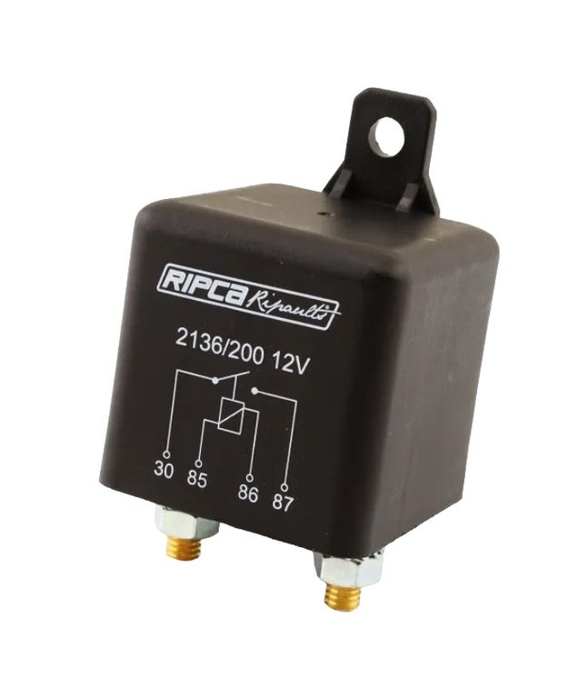 [75.615.190] Mini, Hochleistungs Relais 190, 12V / 200A