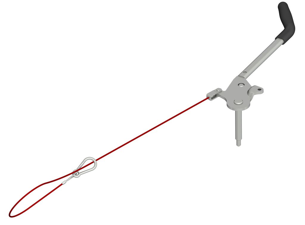 Handbremshebel KNOTT KR 35 liegend