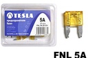 Flachstecksicherung Mini mit LED - Anzeige, gelb/braun, 5A