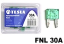 Flachstecksicherung Mini mit LED - Anzeige, grün, 30A