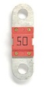 Sicherung Midi, rot, 50A, max. 32V  1 Pack = 5 Stk.