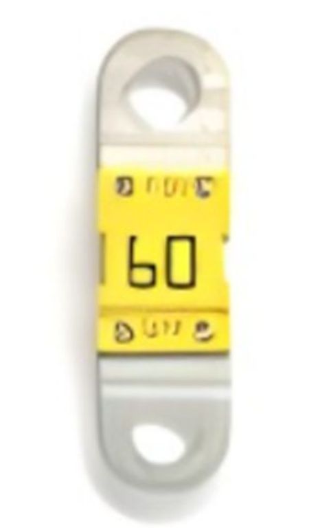 [20.160.060] Sicherung Midi, gelb, 60A, max. 32V  1 Pack = 5 Stk.
