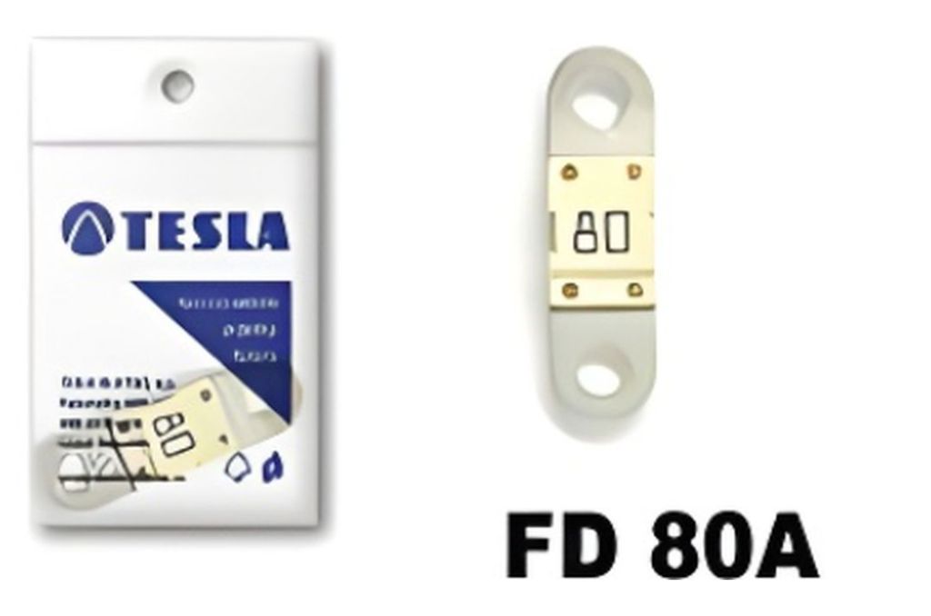 Fusible Midi, blanc, 80 A, 32V max.  1 paquet = 10 pièces