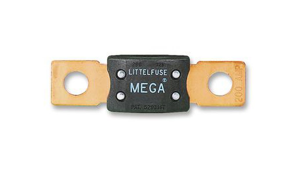 [20.165.150] Fusible Mega, noir, 150A max. 32V
