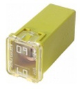 Sicherung, Female small,  gelb, 60A