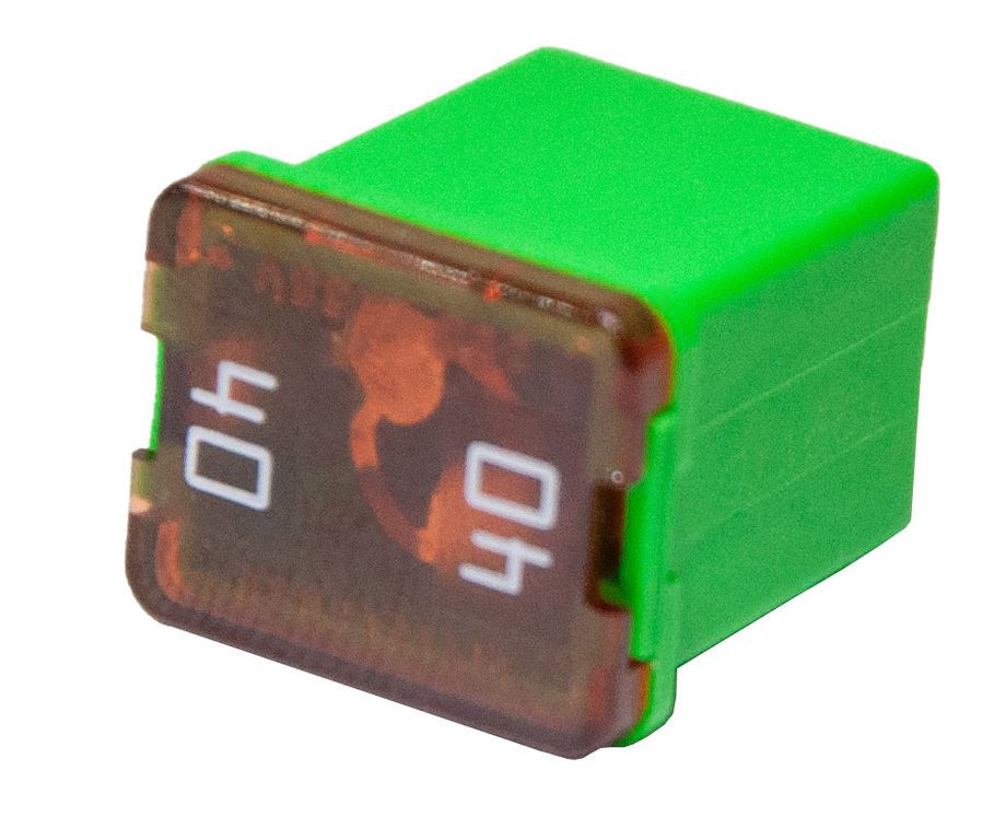 [20.158.040] Sicherung J Case Low Profile, grün, 40A, bis 58V