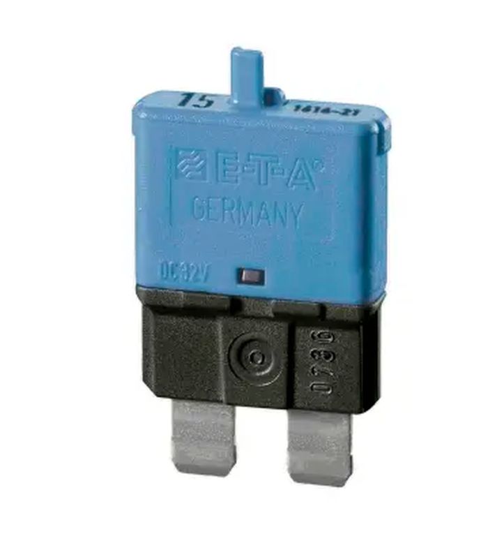 Disjoncteur (1) bleu 15A (ETA) jusqu'à DC 32V