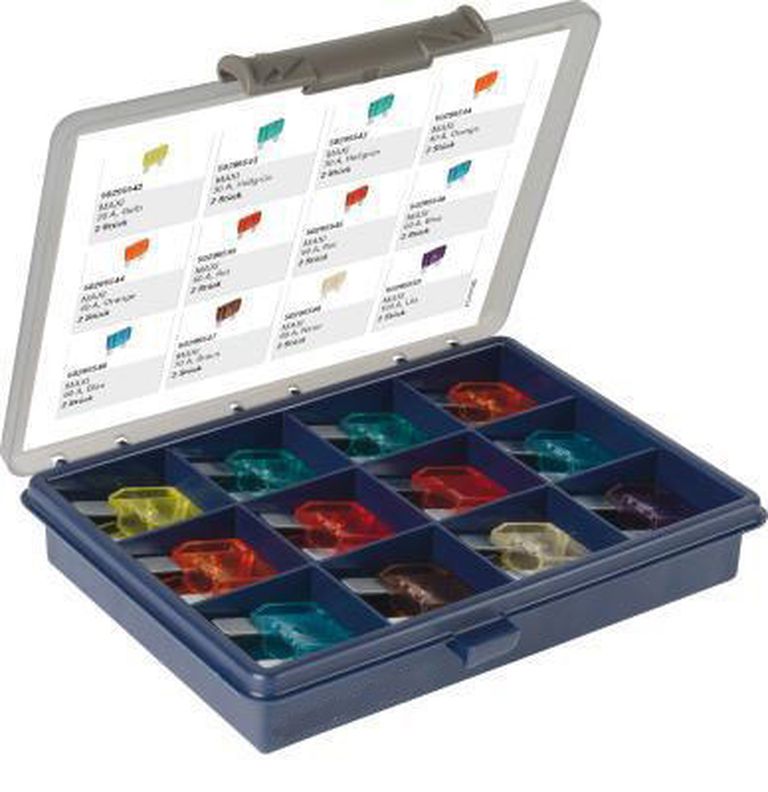 [54295540] Flachstecksicherungs Set MAXI   (Box)